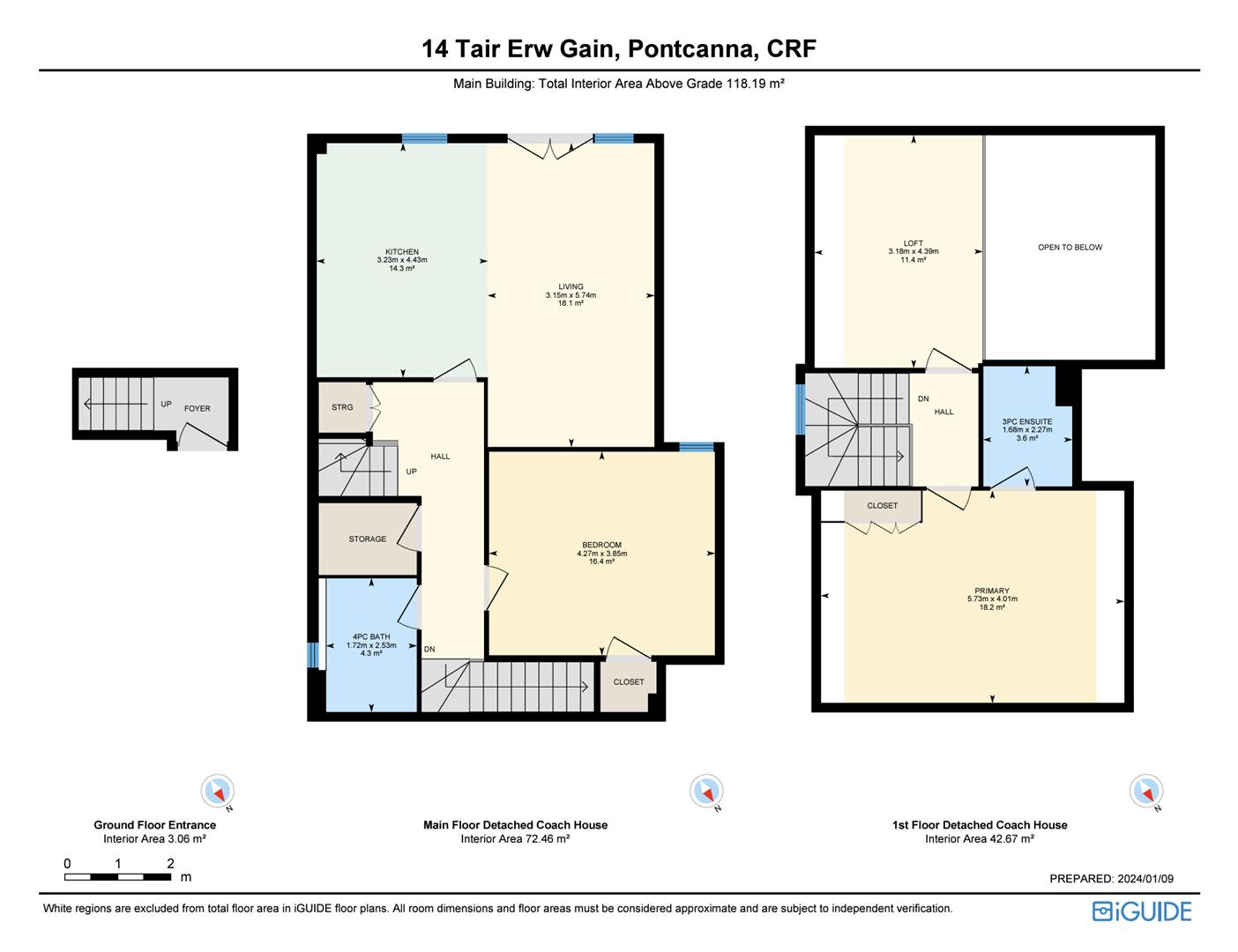 TAIR ERW GAIN, PONTCANNA, CARDIFF Jeffrey Ross Estate Agents